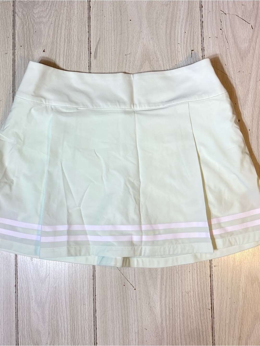 CALIA Truelight Golf Skort Size 8 Light Green Pleated Athletic Skirt NWT